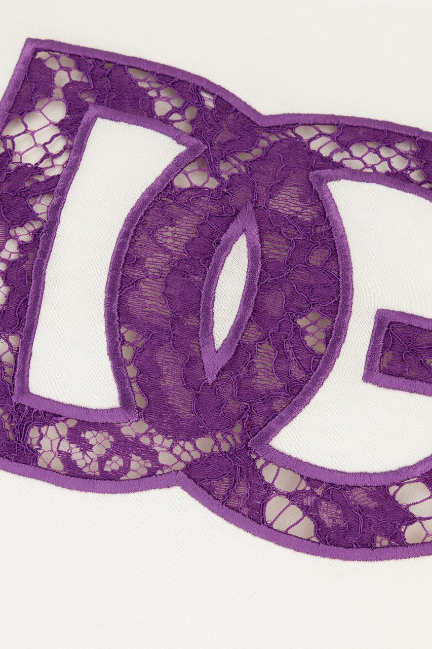 Dolce & Gabbana Dolce&gabbana White cotton t-shirt Wit