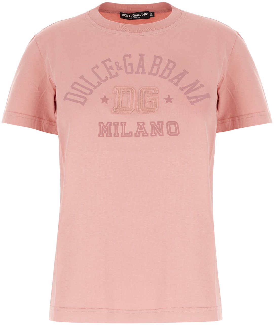 Dolce & Gabbana Dolce&gabbana Pink cotton t-shirt Roze