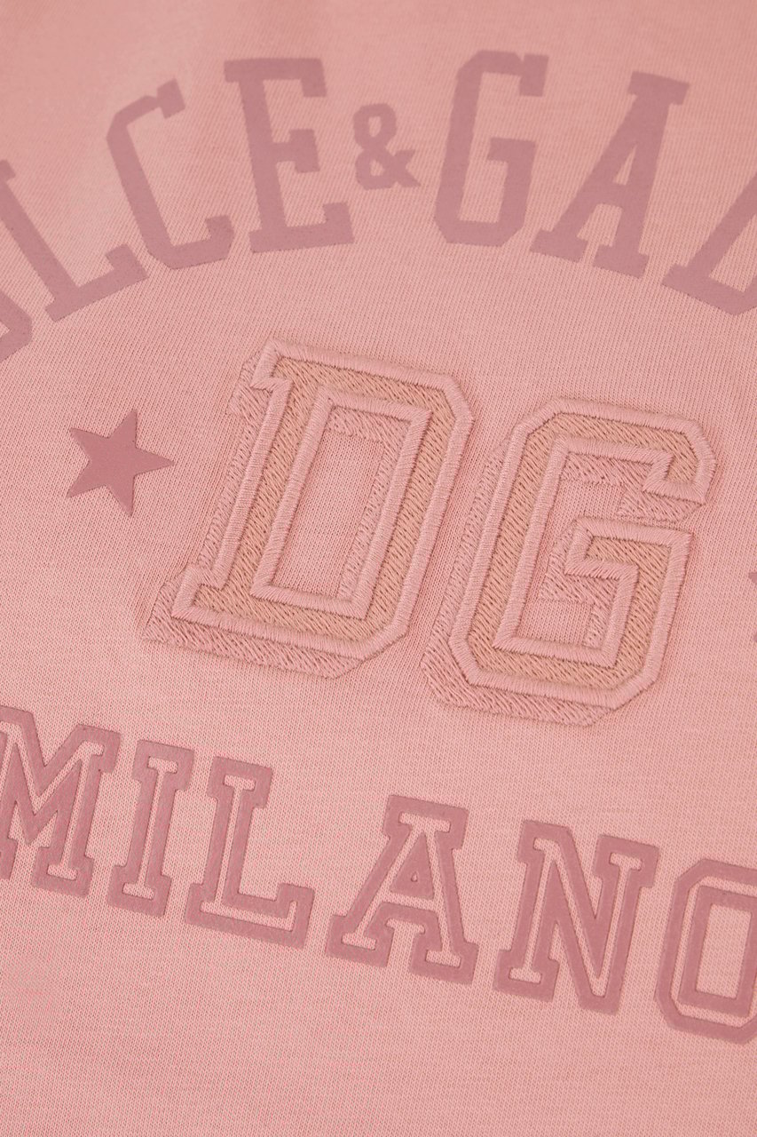 Dolce & Gabbana Dolce&gabbana Pink cotton t-shirt Roze