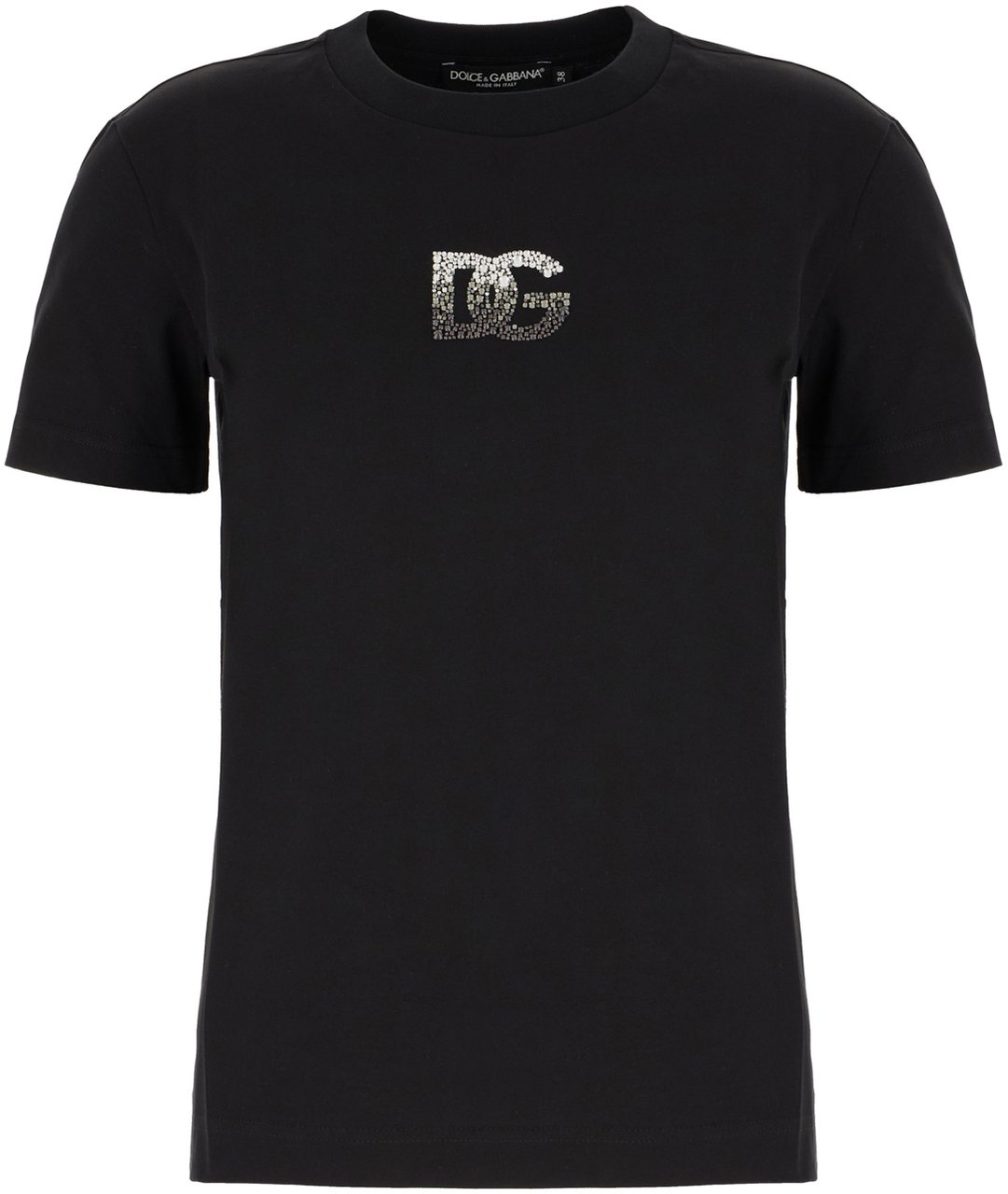 Dolce & Gabbana Dolce&gabbana Black cotton t-shirt Zwart