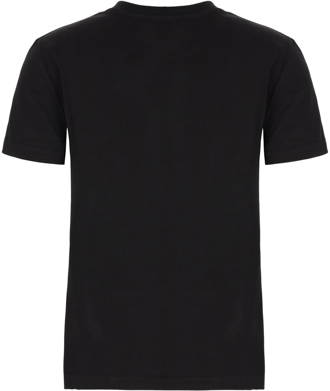 Dolce & Gabbana Dolce&gabbana Black cotton t-shirt Zwart