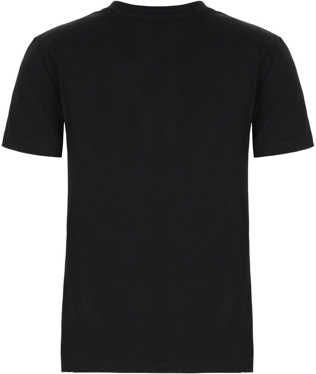 Dolce & Gabbana Dolce&gabbana Black cotton t-shirt Zwart