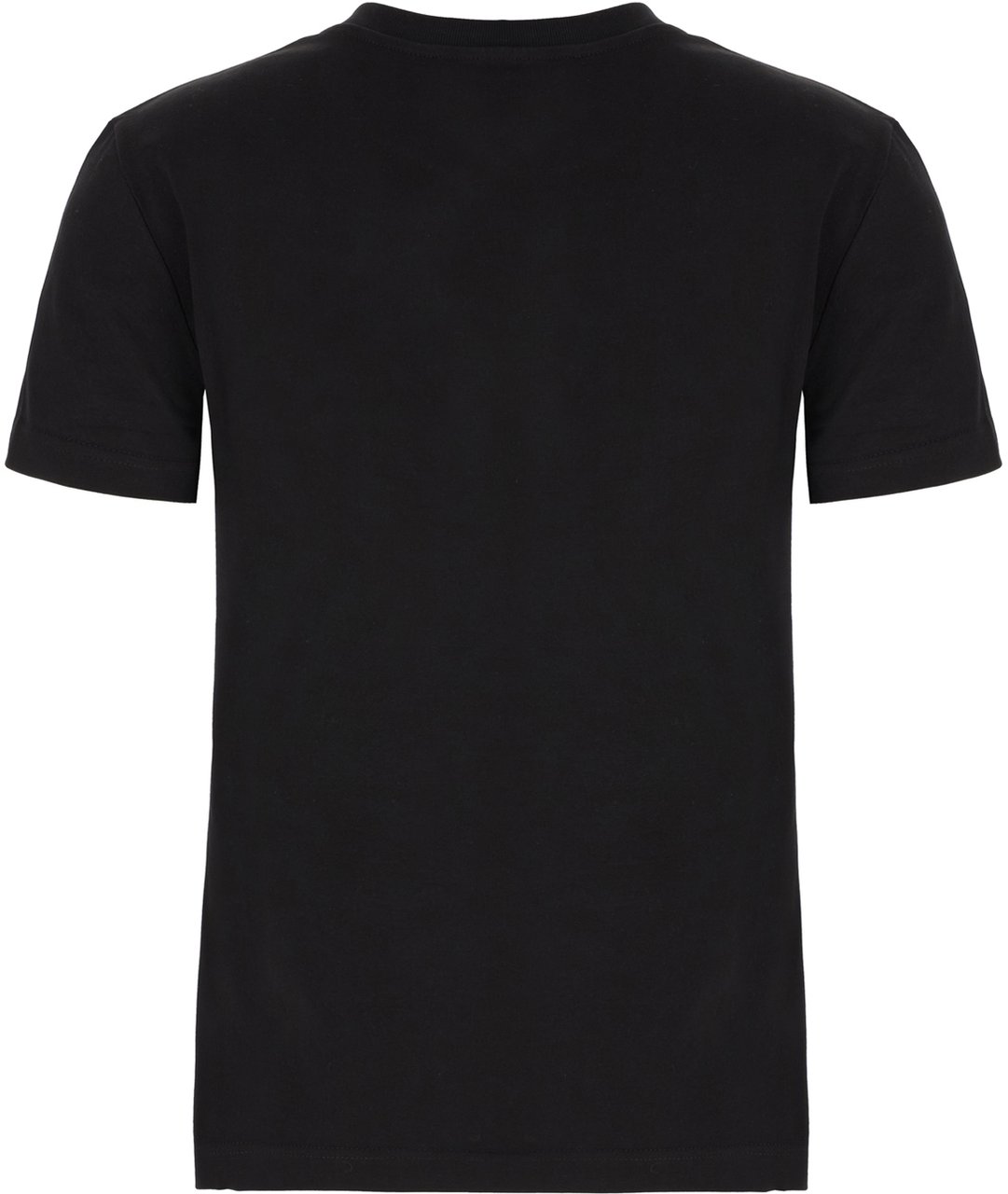 Dolce & Gabbana Dolce&gabbana Black cotton t-shirt Zwart
