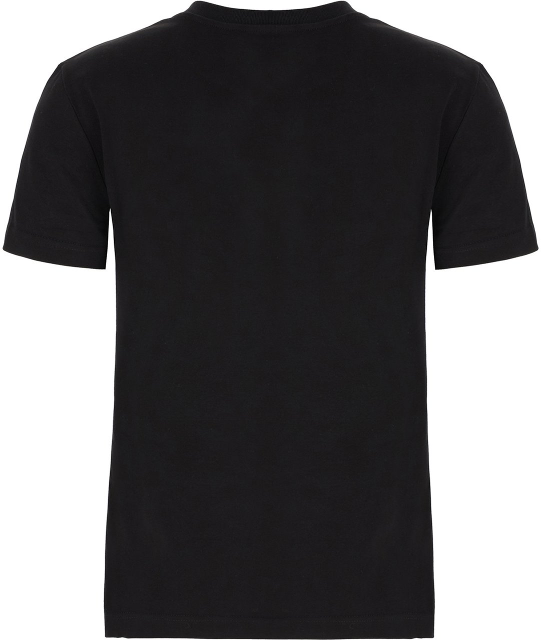 Dolce & Gabbana Dolce&gabbana Black cotton t-shirt Zwart