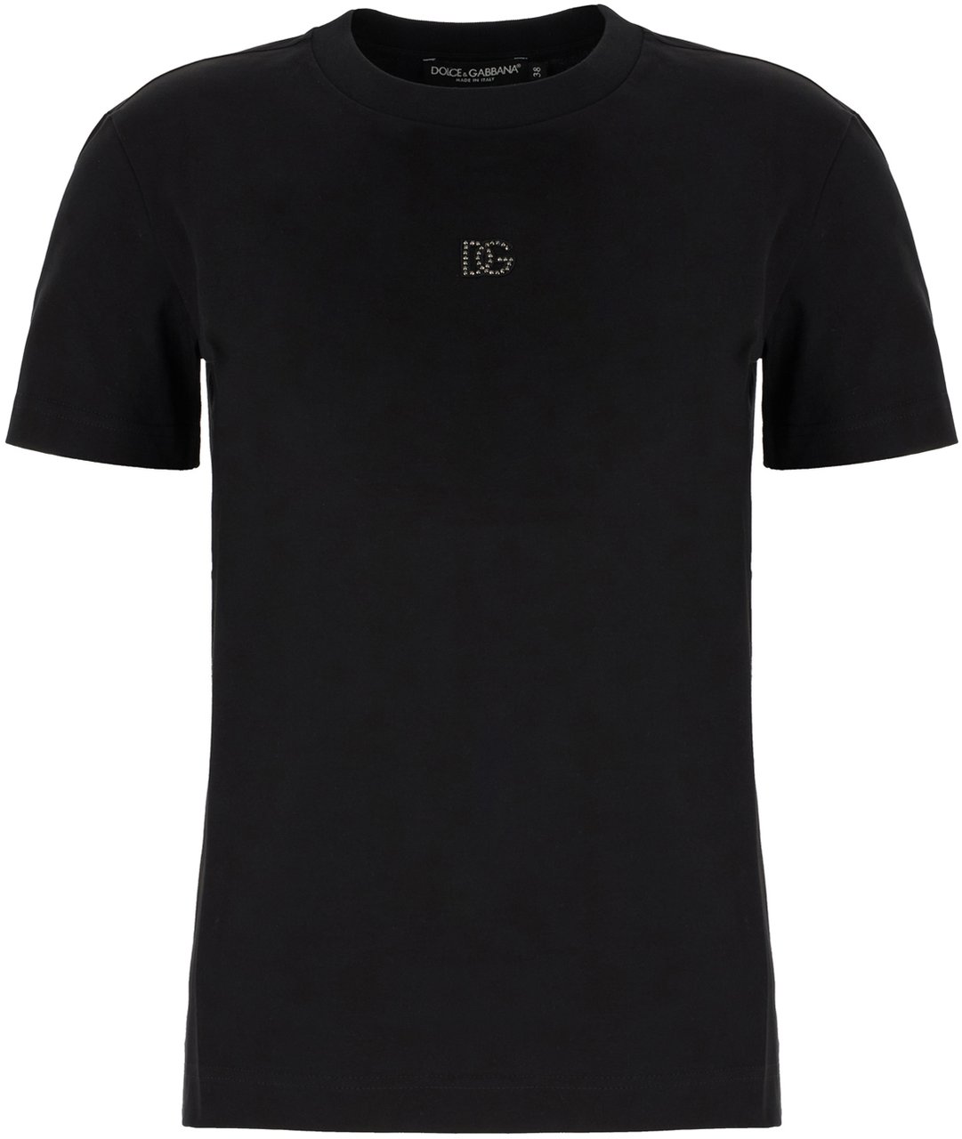 Dolce & Gabbana Dolce&gabbana Black cotton t-shirt Zwart