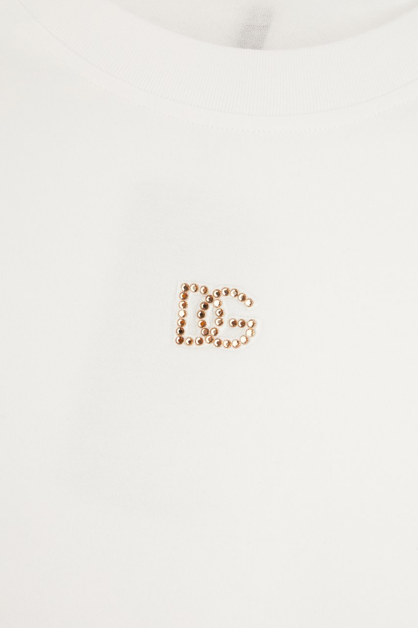 Dolce & Gabbana Dolce&gabbana White cotton t-shirt Wit