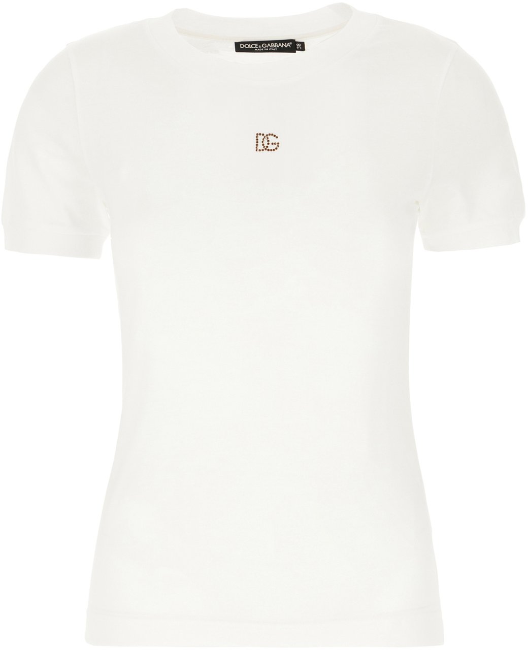 Dolce & Gabbana Dolce&gabbana White cotton t-shirt Wit