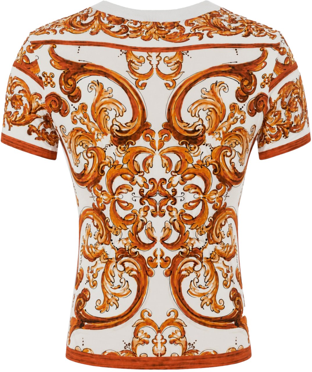 Dolce & Gabbana Multicolor stretch cotton t-shirt Divers