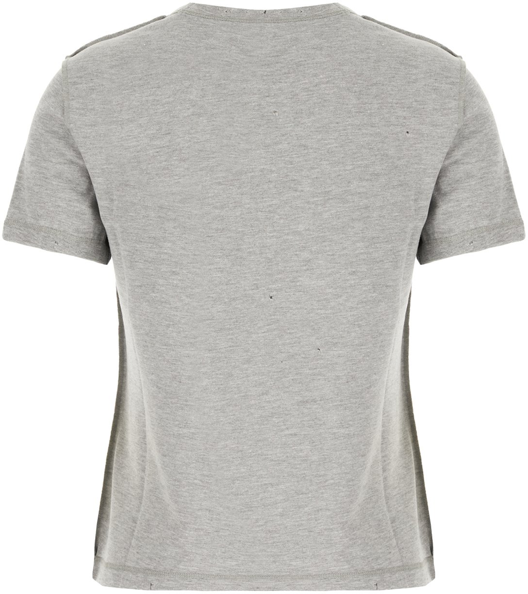 Dolce & Gabbana Dolce&gabbana Grey cotton blend t-shirt Grijs