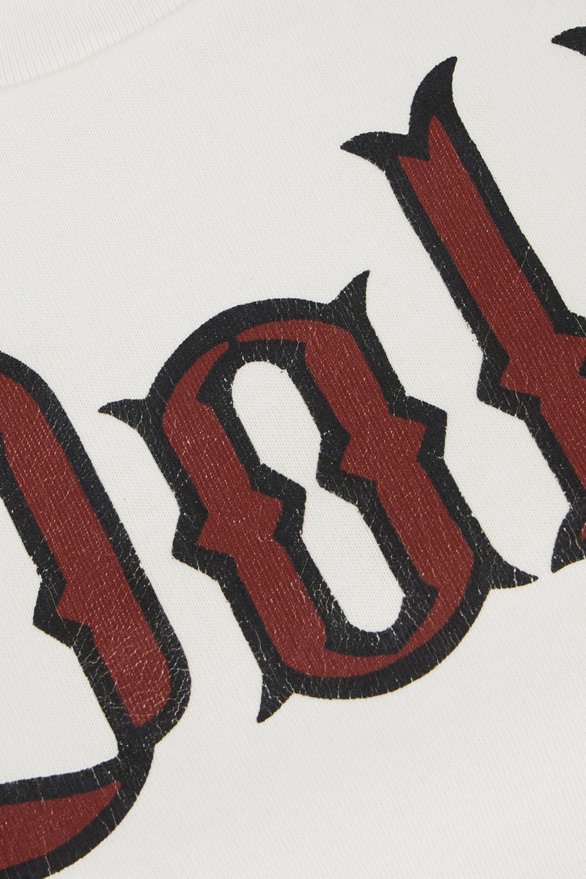 Dolce & Gabbana Dolce&gabbana Ivory cotton t-shirt Neutraal