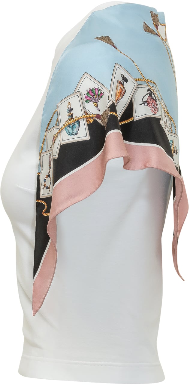 Dolce & Gabbana T-shirt con Inserti Stampati Wit