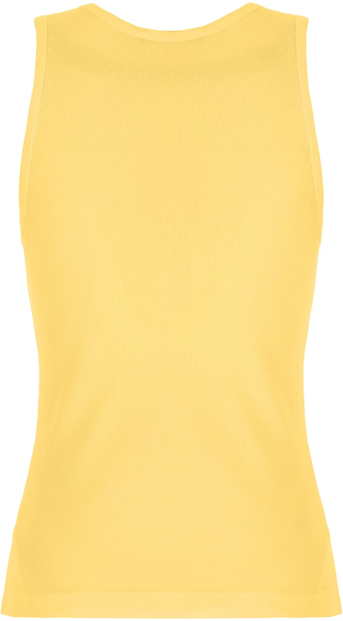Dolce & Gabbana Dolce&gabbana Yellow cotton top Geel