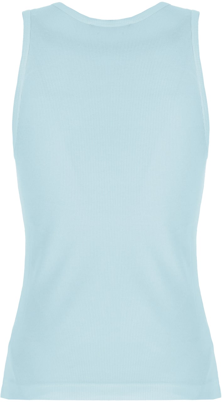 Dolce & Gabbana Dolce&gabbana Light blue cotton top Lichtblauw