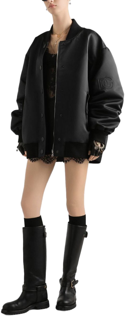 Dolce & Gabbana Dolce & Gabbana Coats Black Zwart