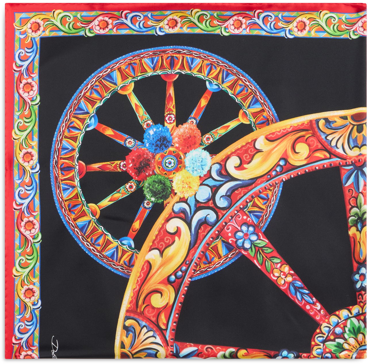 Dolce & Gabbana Scarf with colorful details Divers