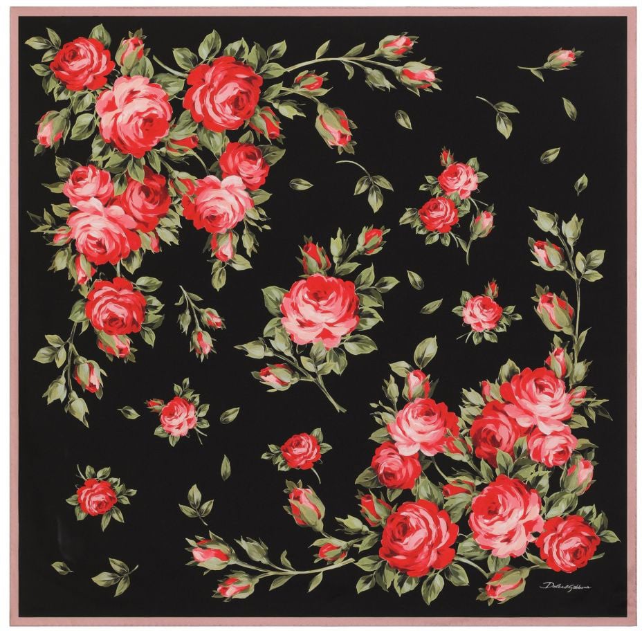Dolce & Gabbana Scarfs Black Zwart