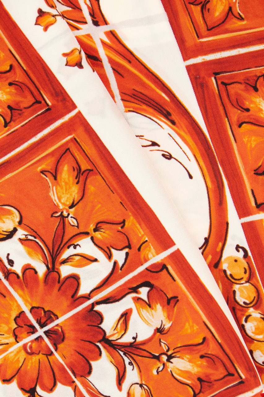 Dolce & Gabbana Dolce&gabbana Printed silk foulard Divers