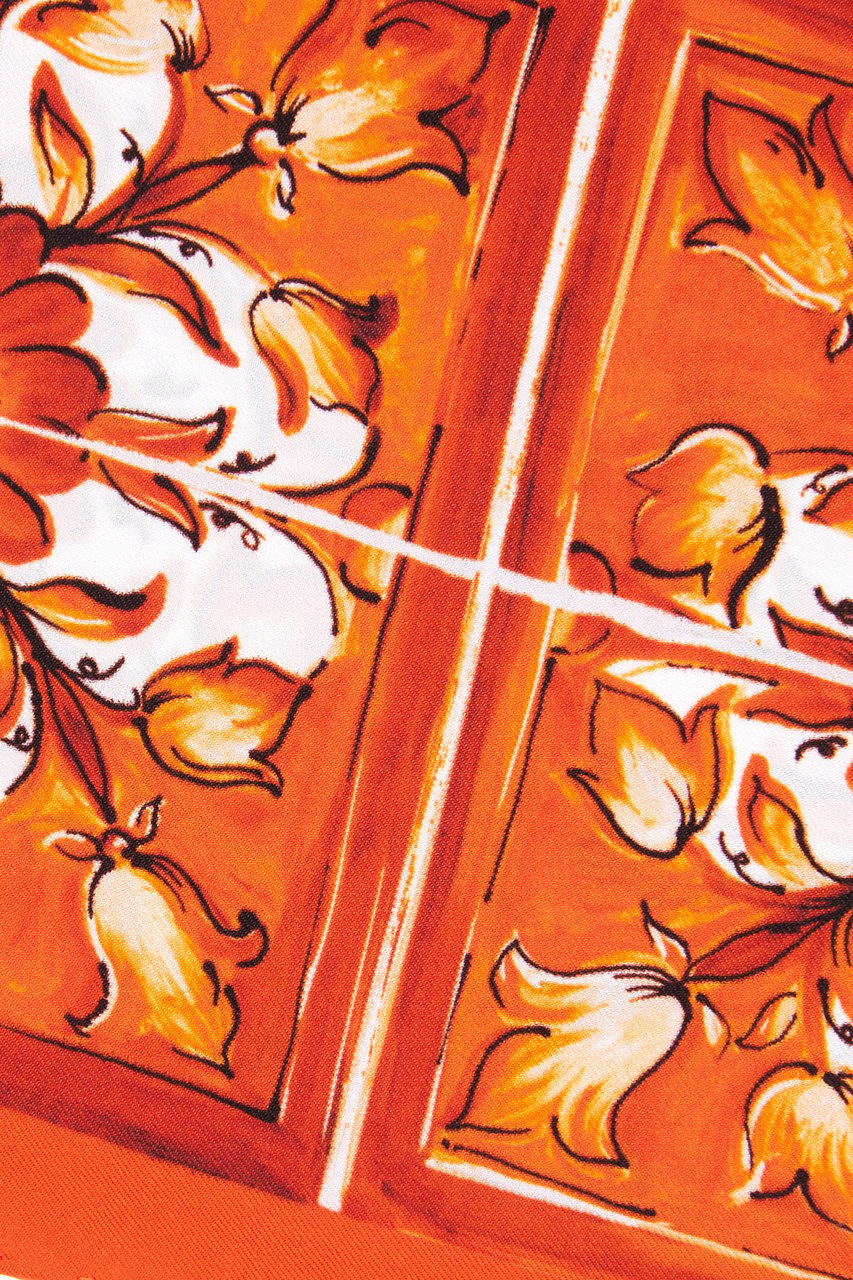 Dolce & Gabbana Dolce&gabbana Printed silk foulard Divers