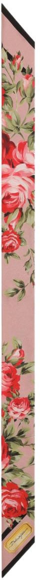 Dolce & Gabbana Scarfs Pink Zwart