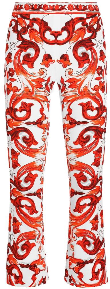 Dolce & Gabbana Trousers Orange Oranje