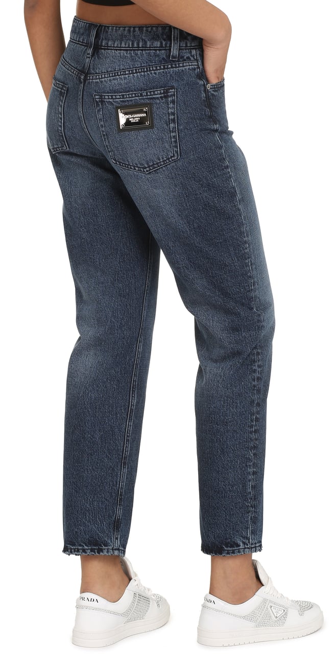 Dolce & Gabbana Boyfriend jeans Blauw