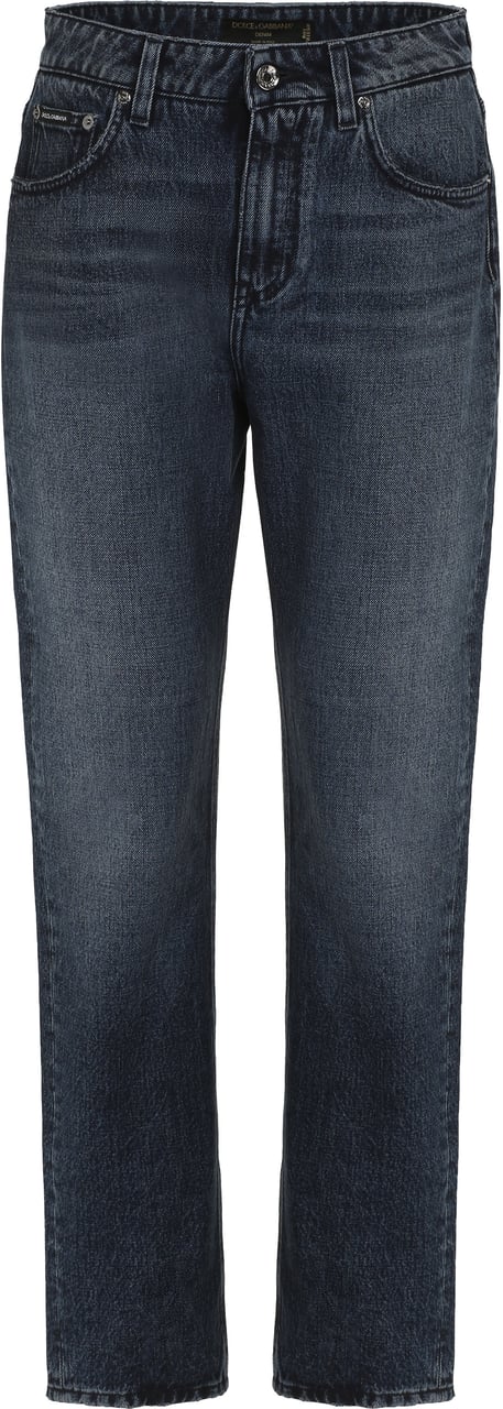 Dolce & Gabbana Boyfriend jeans Blauw