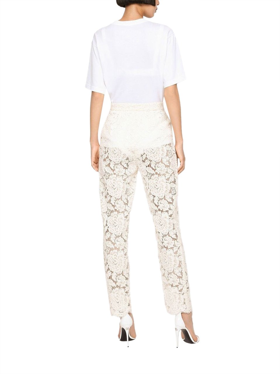 Dolce & Gabbana Trousers White Wit