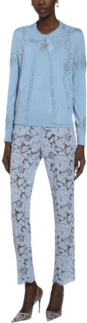 Dolce & Gabbana Trousers Clear Blue Blauw