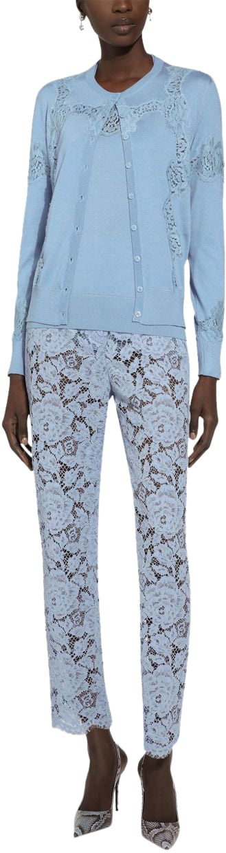 Dolce & Gabbana Trousers Clear Blue Blauw