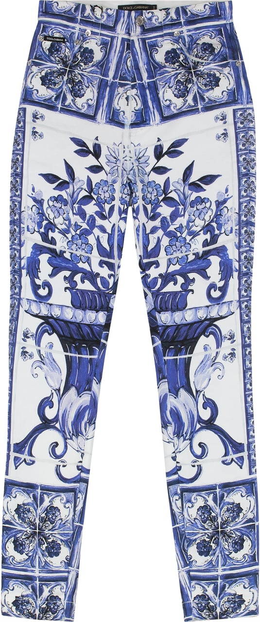 Dolce & Gabbana Grace skinny jeans Blauw