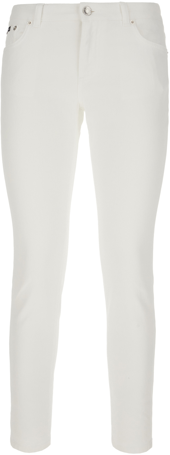 Dolce & Gabbana Dolce&gabbana White denim jeans Wit