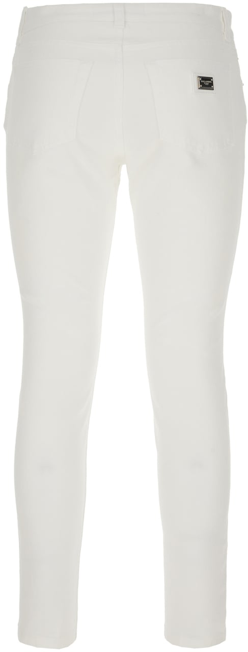 Dolce & Gabbana Dolce&gabbana White denim jeans Wit