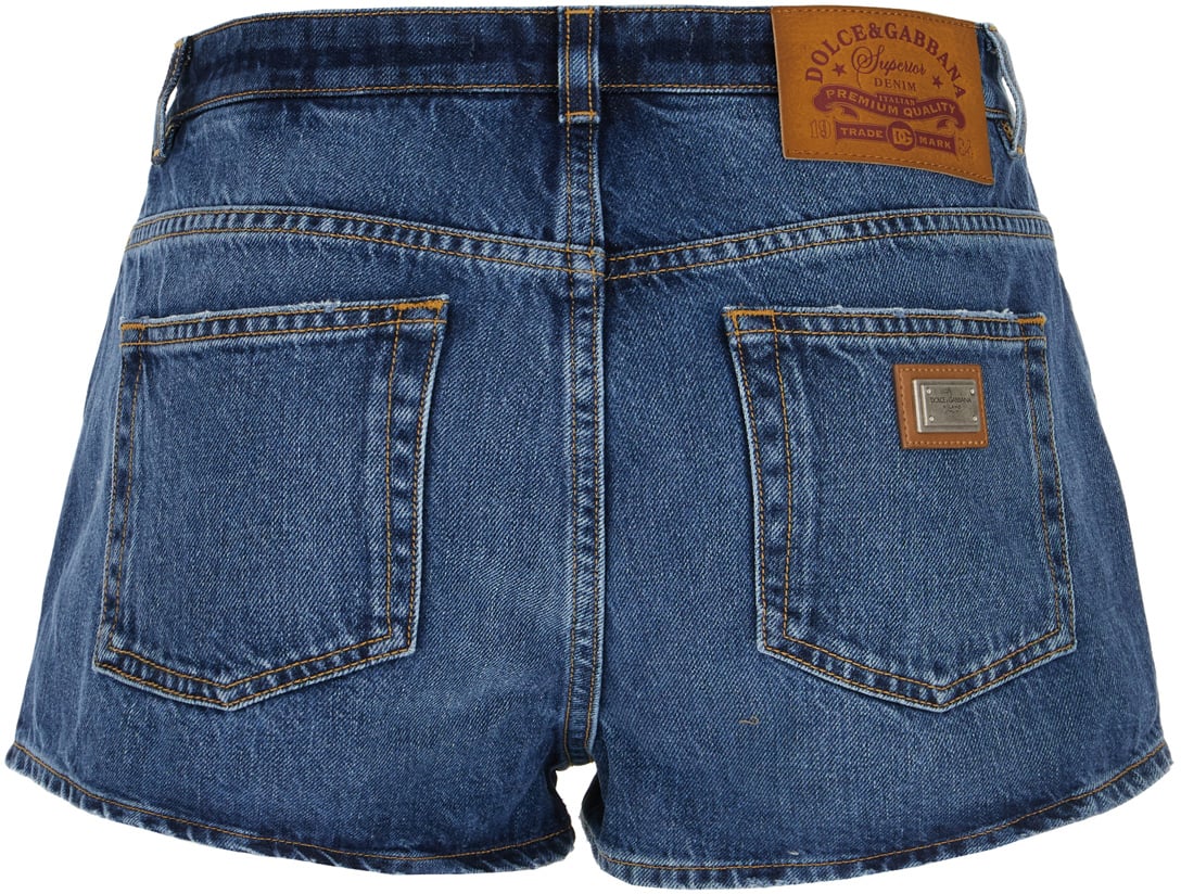 Dolce & Gabbana Dolce&gabbana Denim shorts Blauw