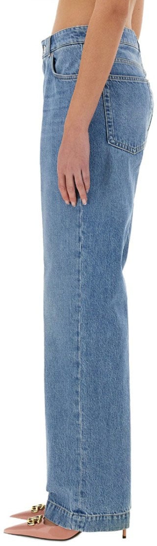 Dolce & Gabbana "Loose" Denim Jeans Blauw