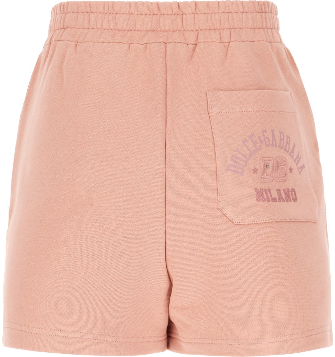 Dolce & Gabbana Dolce&gabbana Pink cotton shorts Roze