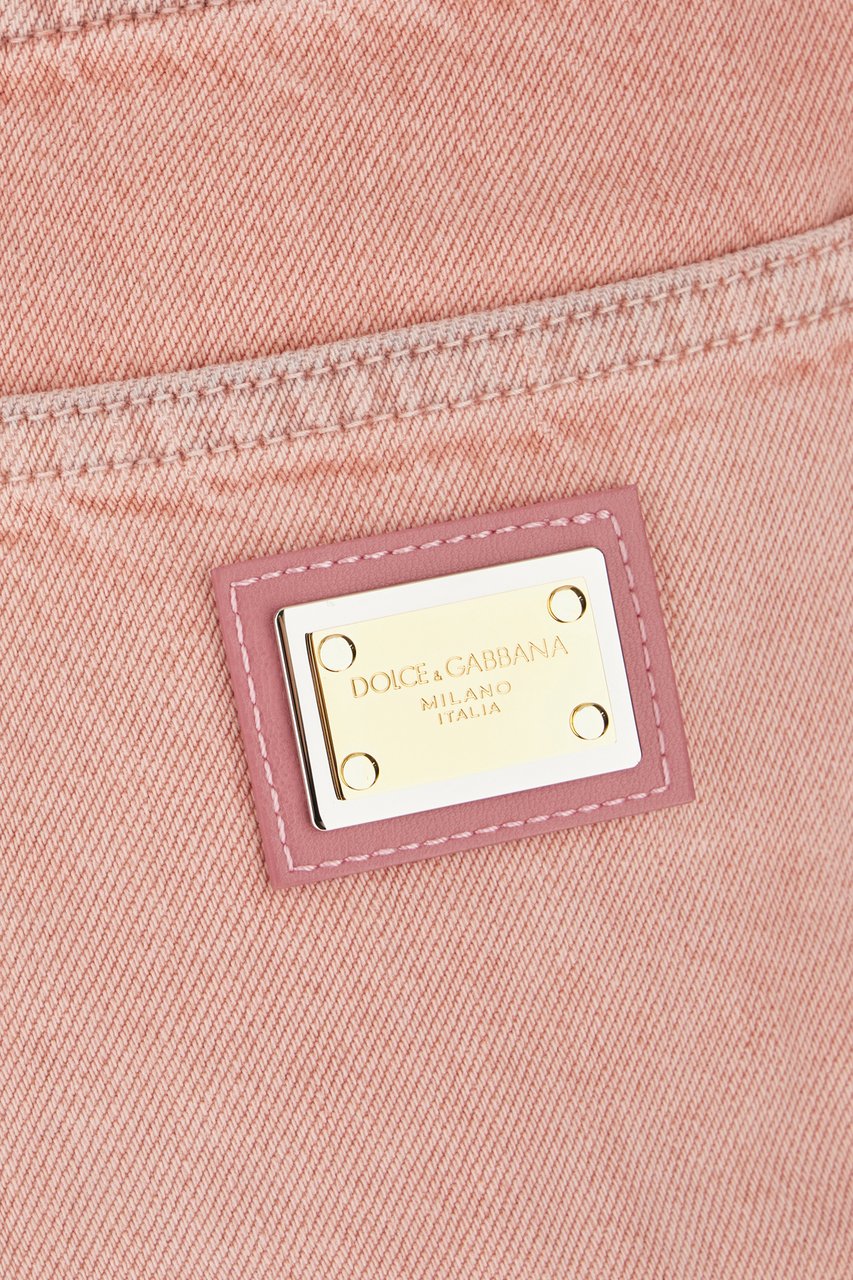 Dolce & Gabbana Dolce&gabbana Pink denim shorts Roze