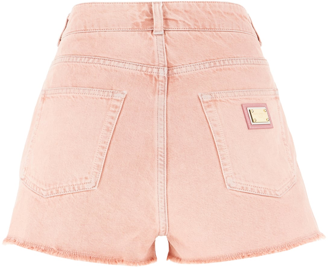 Dolce & Gabbana Dolce&gabbana Pink denim shorts Roze