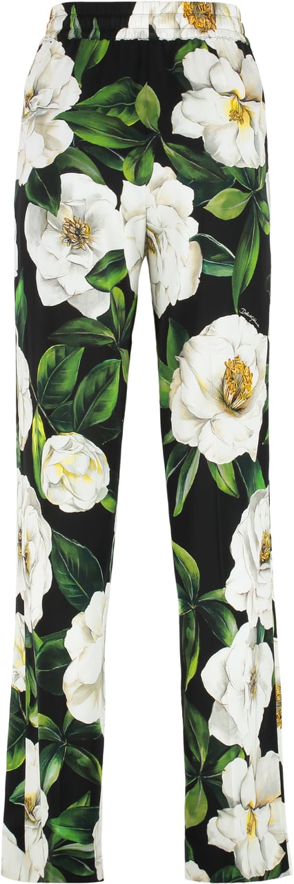 Dolce & Gabbana Printed silk pants Divers