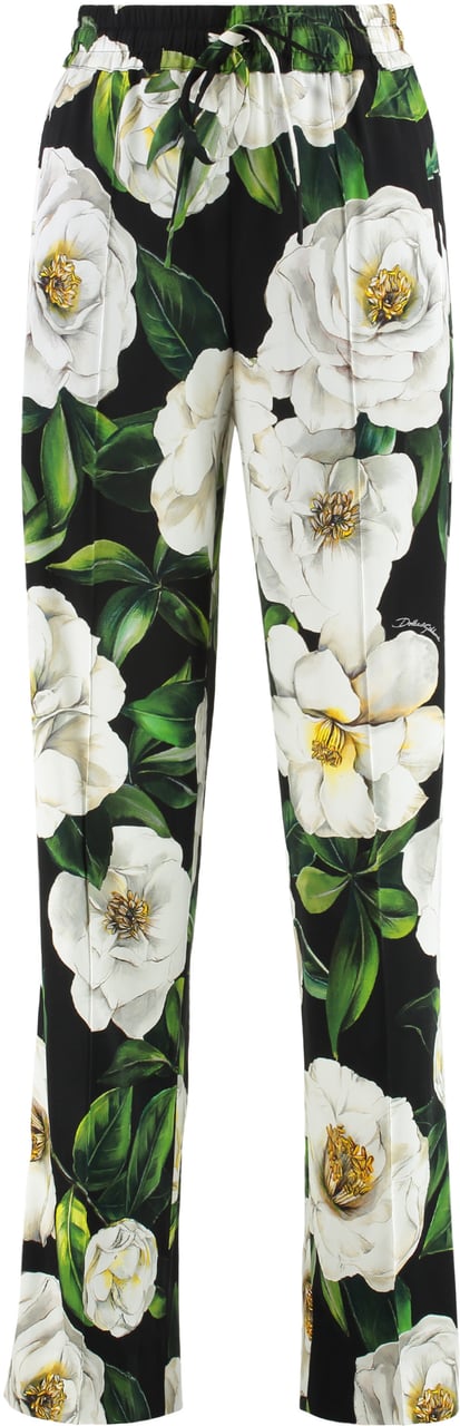 Dolce & Gabbana Printed silk pants Divers