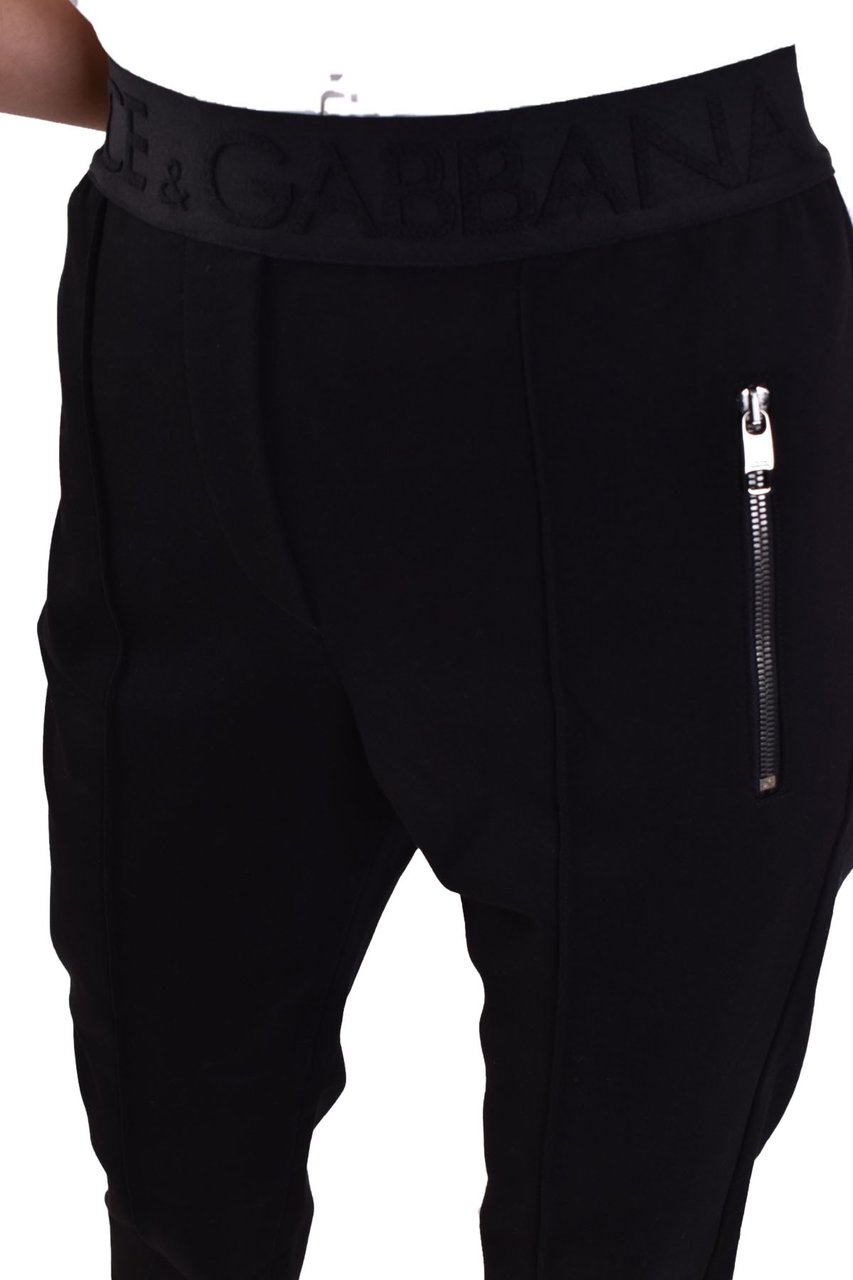 Dolce & Gabbana Trousers Black Zwart