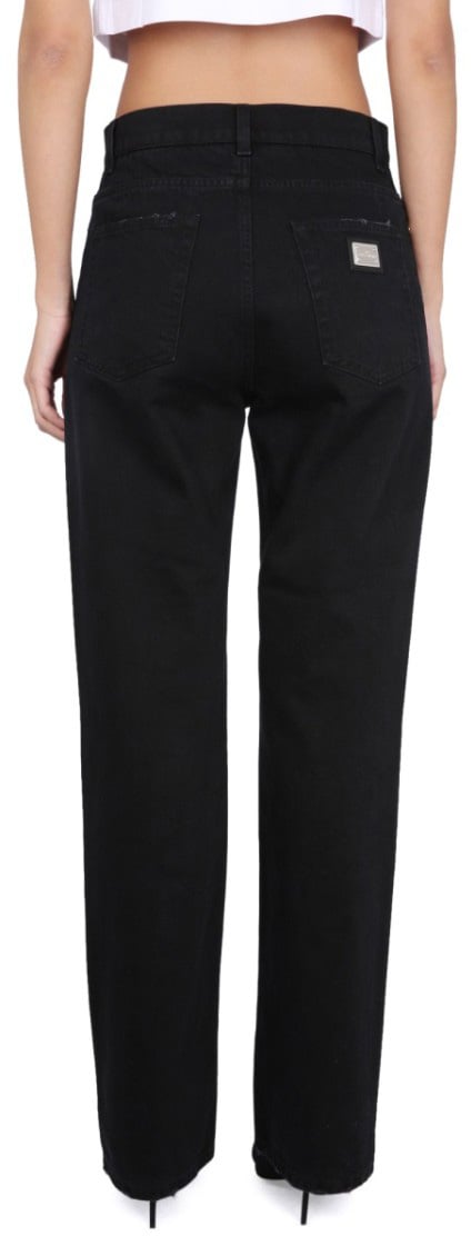Dolce & Gabbana Flare Jeans Zwart