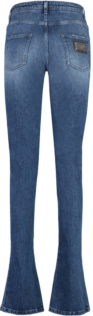 Dolce & Gabbana 5-pocket skinny jeans Blauw
