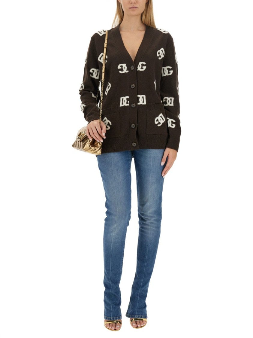 Dolce & Gabbana Skinny Fit Jeans Blauw