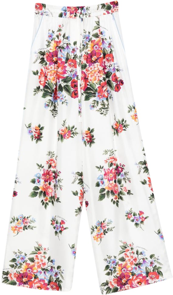 Dolce & Gabbana Trousers White Wit