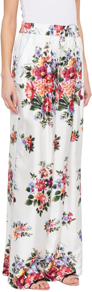 Dolce & Gabbana Trousers White Wit