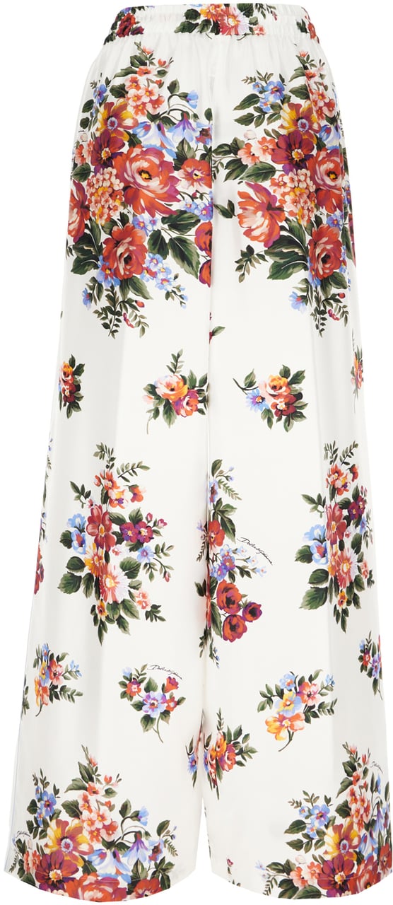 Dolce & Gabbana Printed silk pants Divers