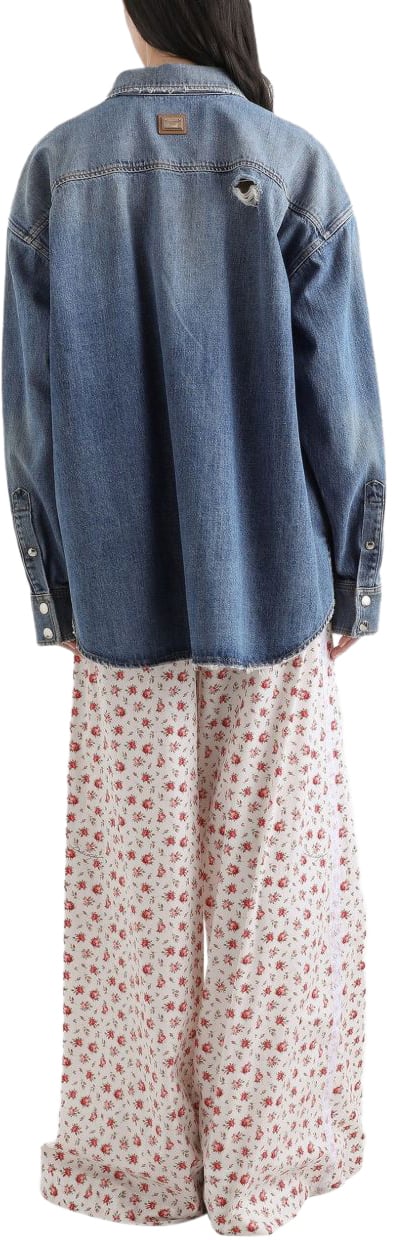 Dolce & Gabbana Trousers White Wit