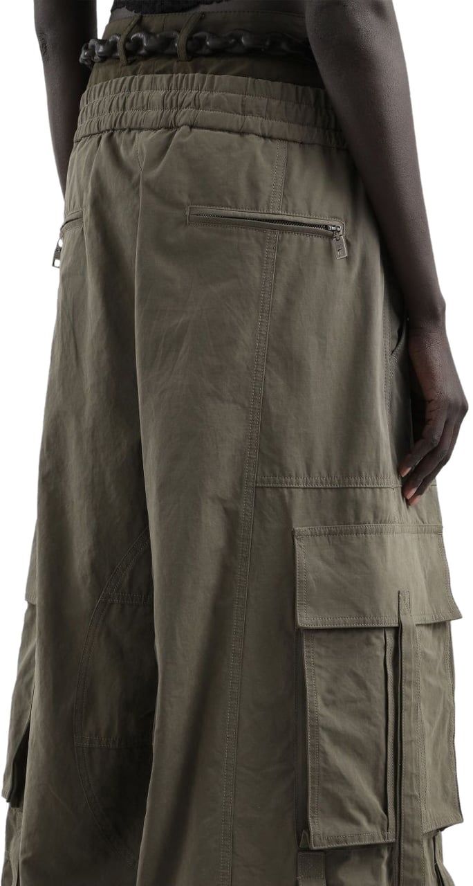 Dolce & Gabbana Trousers Green Groen