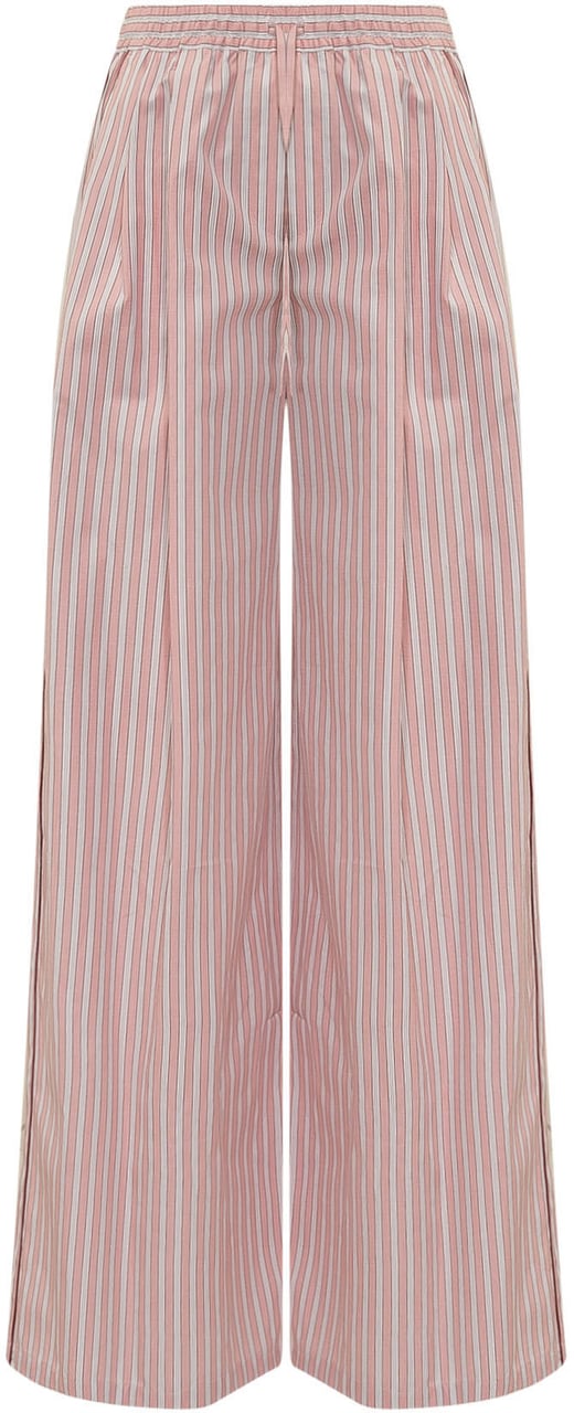 Dolce & Gabbana Pantaloni a Righe con Vita Elasticizzata Roze