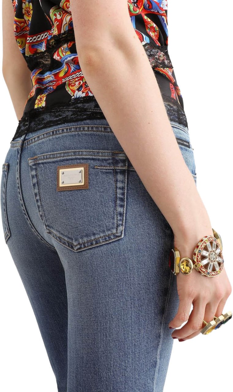 Dolce & Gabbana Jeans Light Blue Blauw